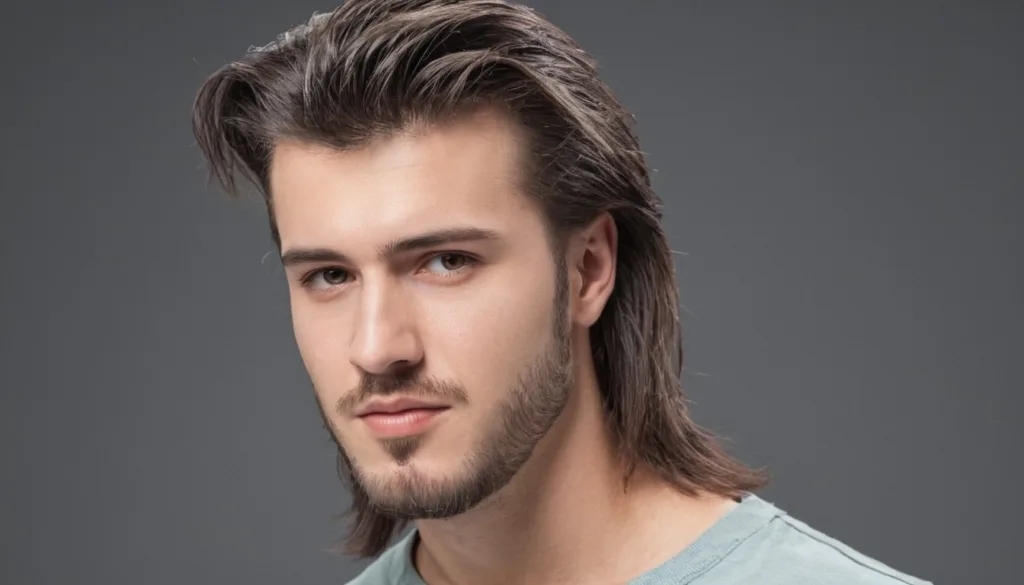 Mullet haircut