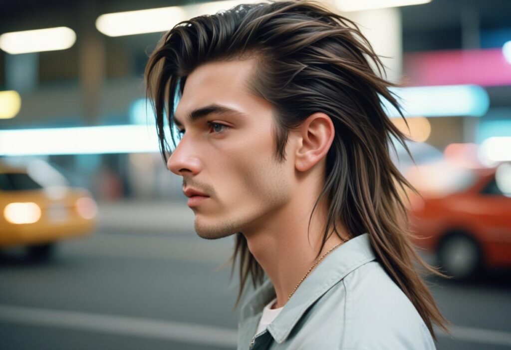 modern mullet haircut