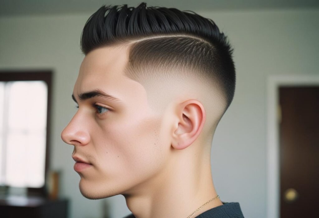 drop fade haircut