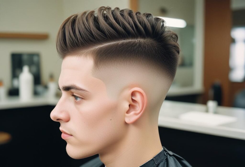 drop fade haircut