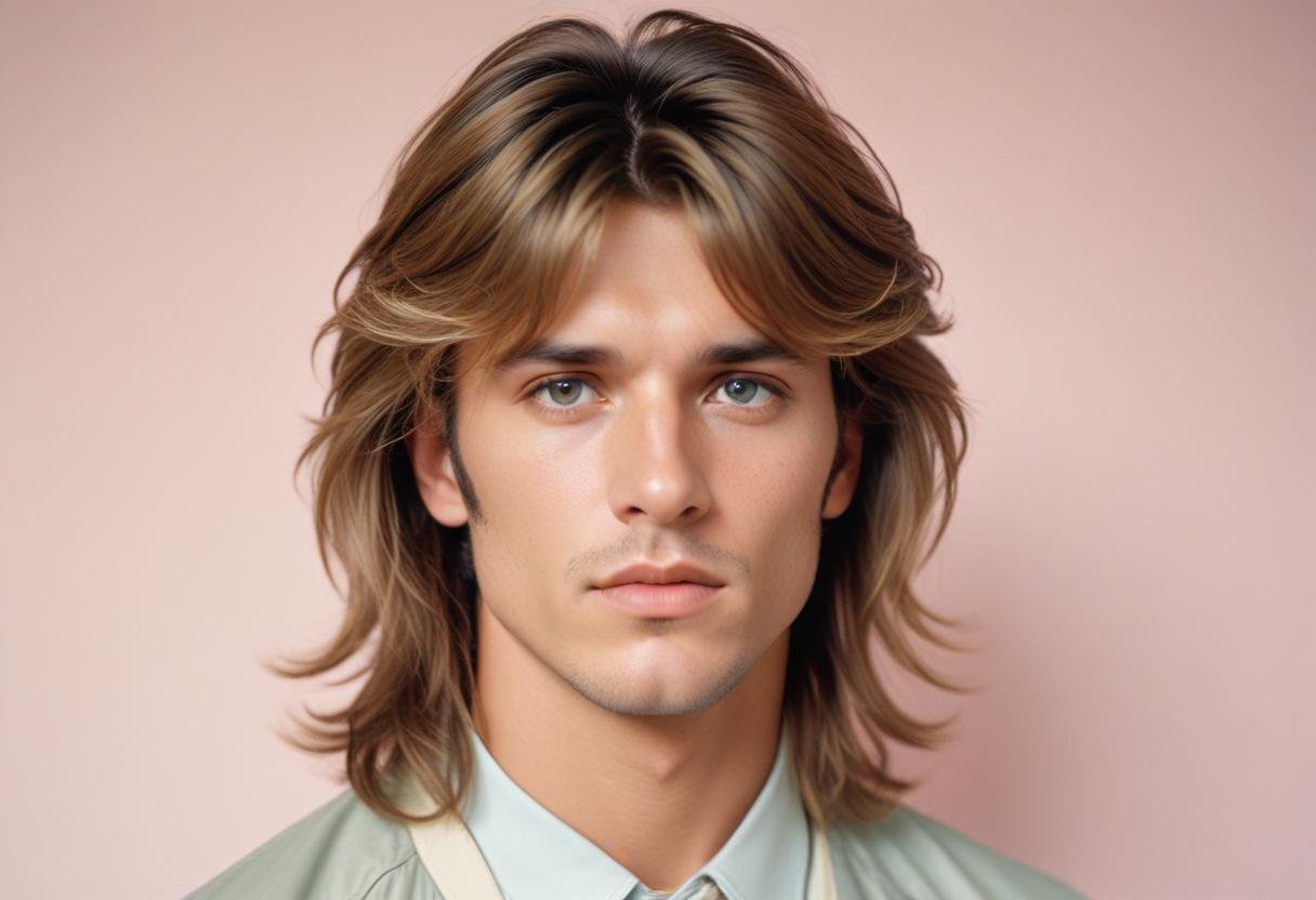 boys mullet haircut