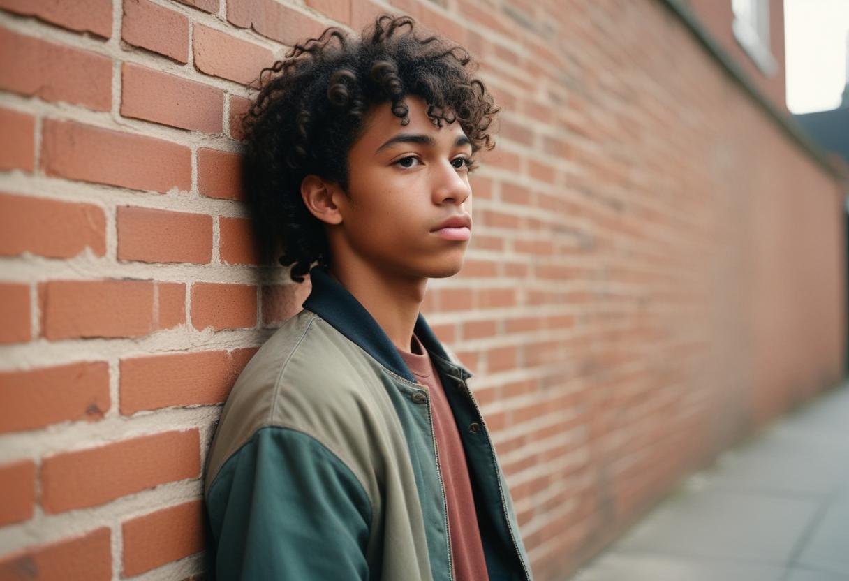 curly mullet haircut