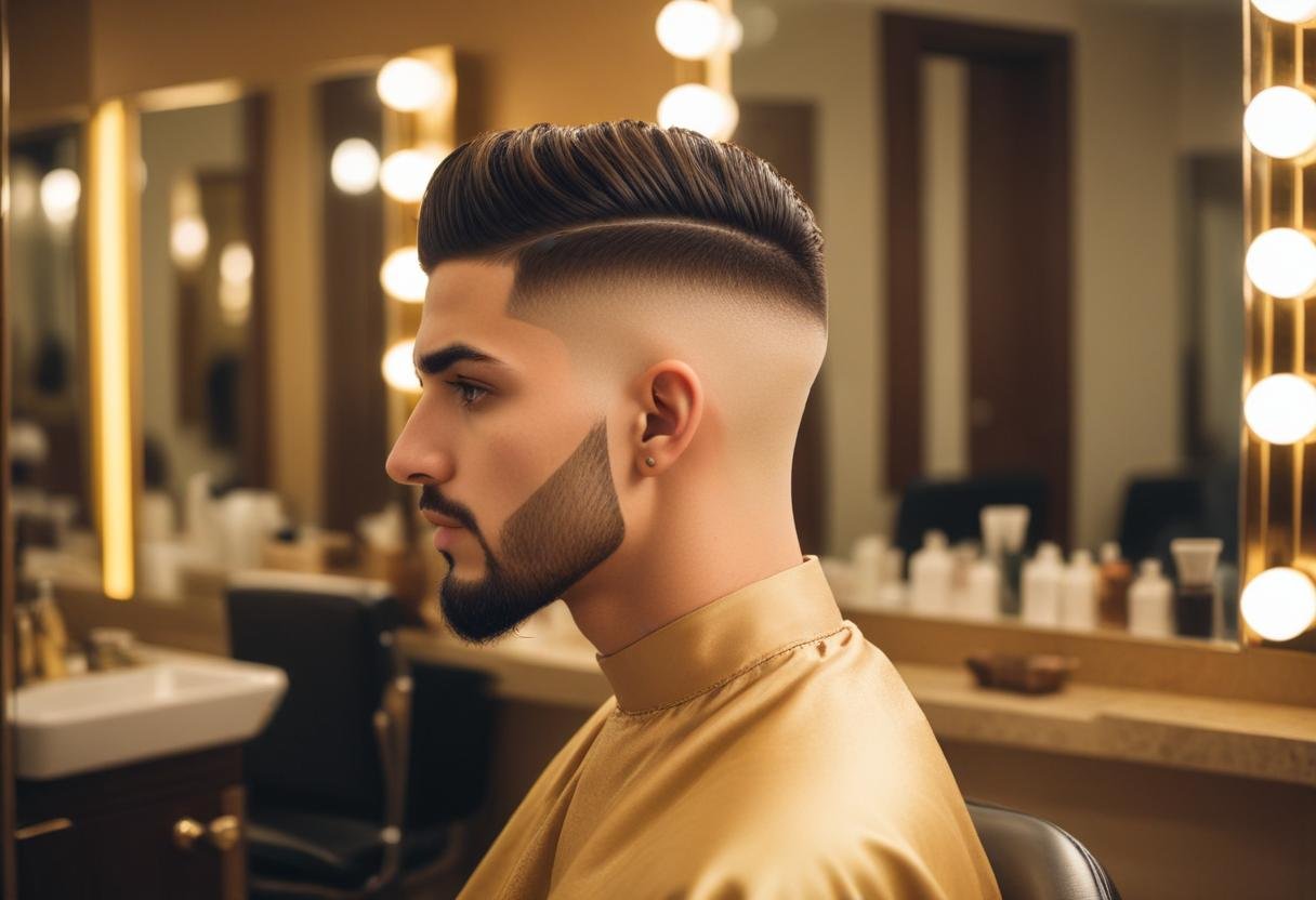 low taper fade haircut